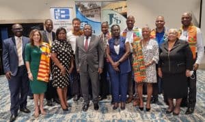 Board Members of the Jamaica Stock Exchange (JSE) met with the Ghana Stock Exchange Team